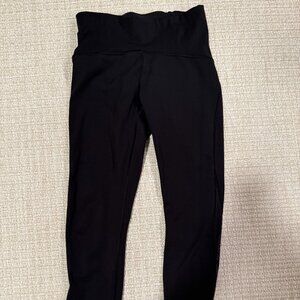 Lululemon Train Times Pant 25″ Black Size 6 Great Condition